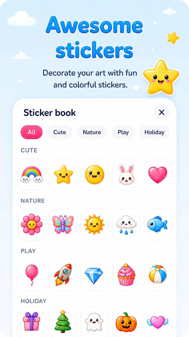 Coloring Book: Paint & Draw app screenshot 7