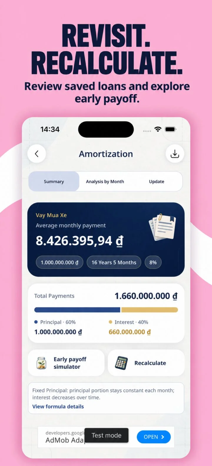 Easy Loan Estimator app screenshot 8