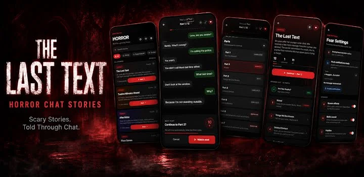 Chat-style horror stories