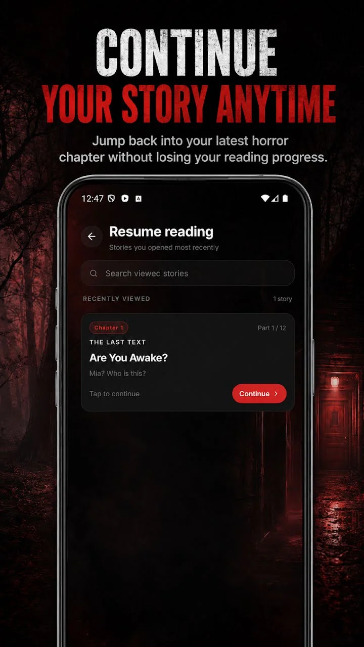 Horror Chat Stories app screenshot 7