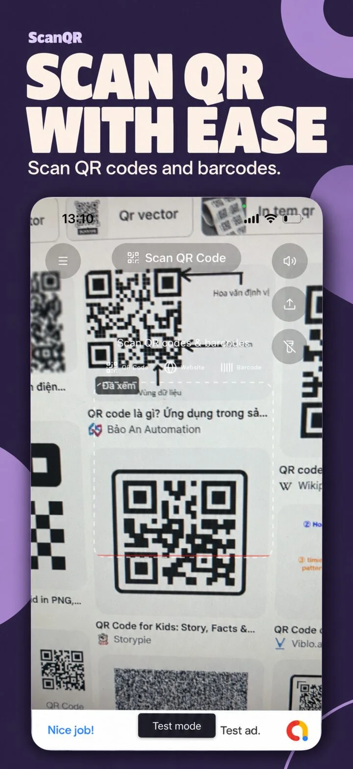 QR and barcode scanning