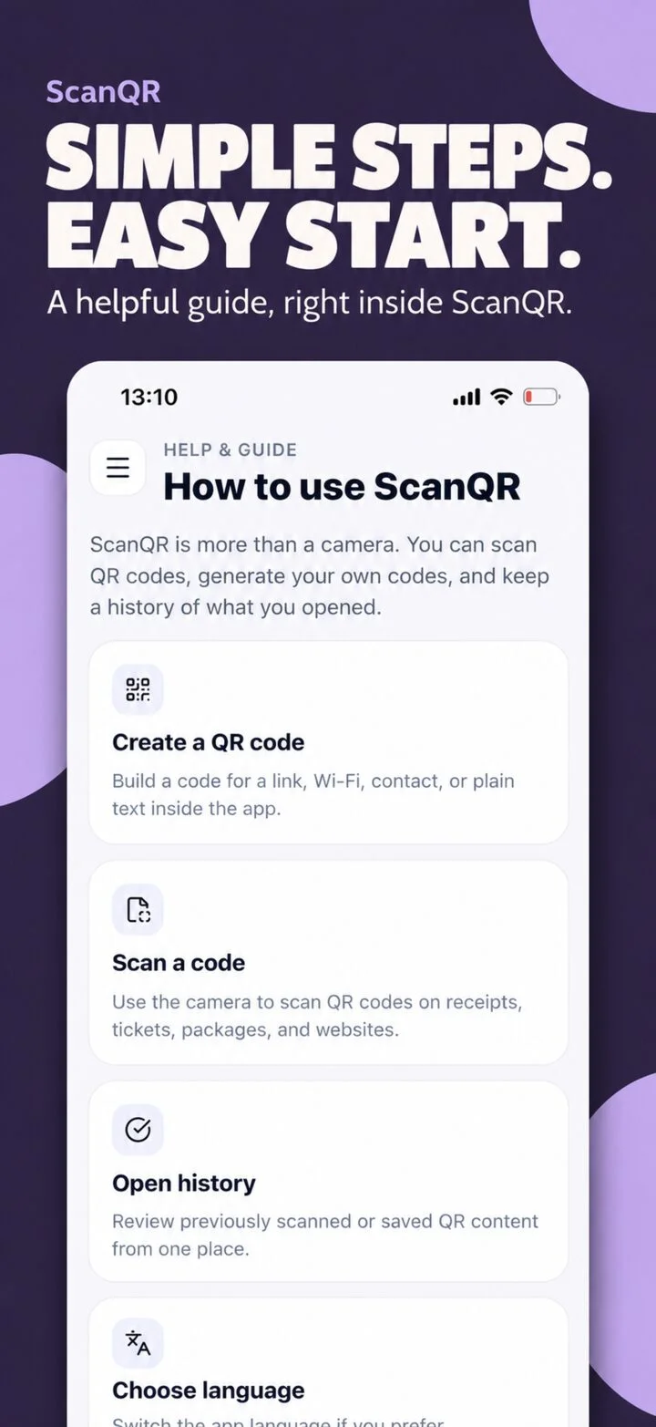 ScanQR app screenshot 4