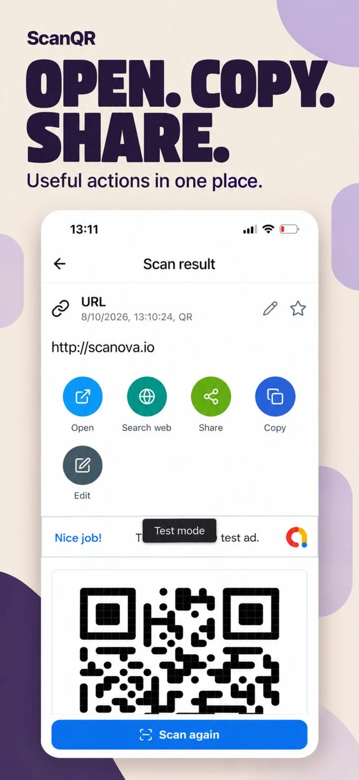 ScanQR app screenshot 5